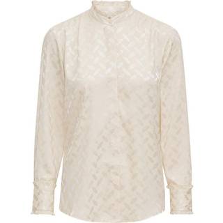 Karmamia - Trinity Shirt - Ivory Keffiyeh Jacquard