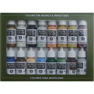 Model Color set  'Naval/steam ERA' 16 colors