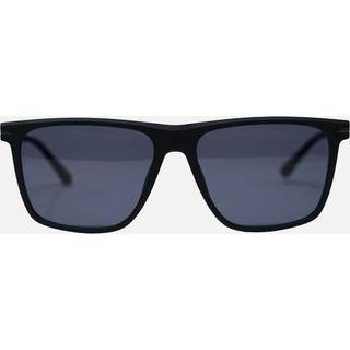 Calvin Klein Mand CK22518S 002 Solbriller Plast Sort Violet Firkantet