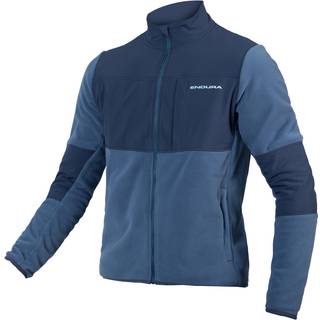 Endura Hummvee Full Zip Fleece Trøje Blå - Størrelse Medium