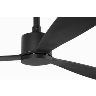 Amelia loftventilator, DC-motor 3 vinger, sort