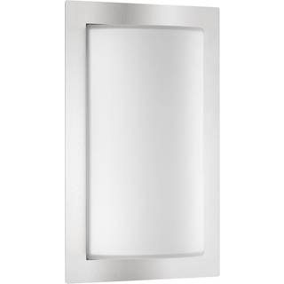 Udendørs LED-væglampe Luis, glas, rustfrit stål