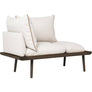 Umage Lounge Around 1,5 seater - Mørk eg - White sands