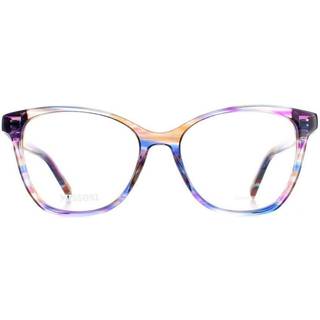 Missoni MIS 0013 V43 50 Briller Kvinder Purple - Transparent Striped Purple - 50mm