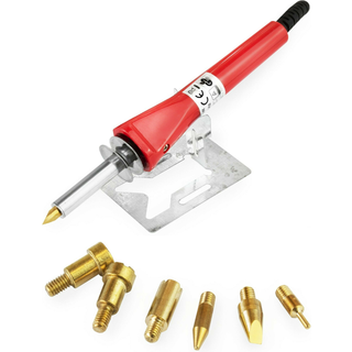 Elbrænder 19x3 cm med UK-Plug - Kreativt Værktøj