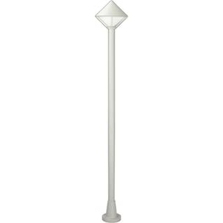Moderne lampemast 179 i hvid