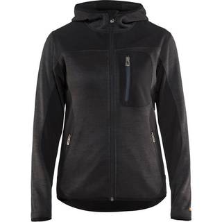 Blåkläder 4931 Dame Strikket jakke med softshell / Dame Strikket jakke med softshell - XS - Antrasit Grå/Sort