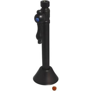 Kingston Brass CC83255 1/2 """" Sved 3/8 """" O.D. Komprimering lige lukningsventil med 5 """" forl?ngelsesolie gnides bronze