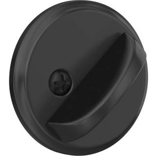 Schlage B80622 Standard trim d?rbolt uden cylinder H?jeste boligsikkerhed Matte sort