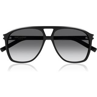 Saint Laurent SL 596 DUNE 006 58 Solbriller Kvinder Black - Black - 58mm
