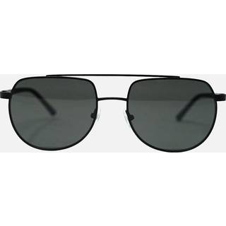 Calvin Klein Mand CK20301S 001 Solbriller Metal Sort Grå Pilot