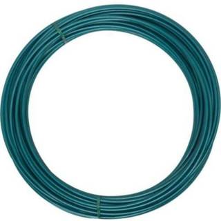 National Hardware N267-039 Tøjlinie Wire 50-Feet Green Plastic Coated Steel til udendørs brug Bulk
