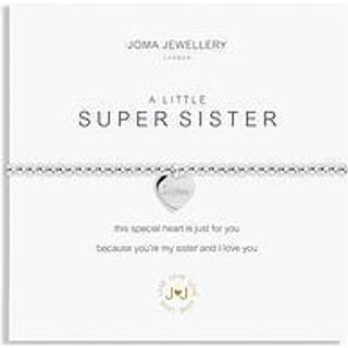 Joma A Little Super Sister Bracelet - Adjustable - Silver