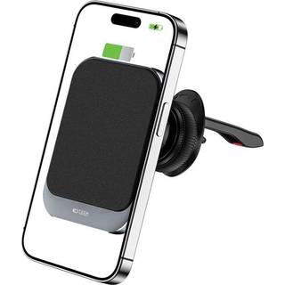 Tech-Protech V2 Magnetisk Bilholder Til Ventilationsanlæg m. MagSafe - Trådløs opladning - Sort