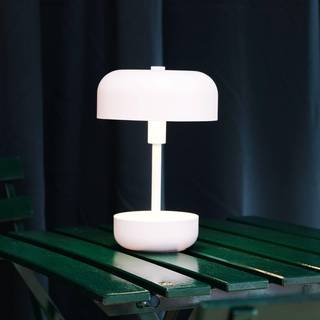 Haipot LED Portable Bordlampe Hvid
