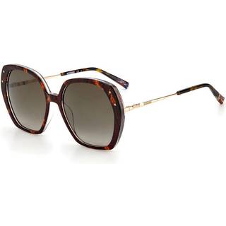 Missoni Kvinde MIS 0025/S 086/HA Solbriller Bio PMMA Dark Havana Brun Sommerfugl Skygge