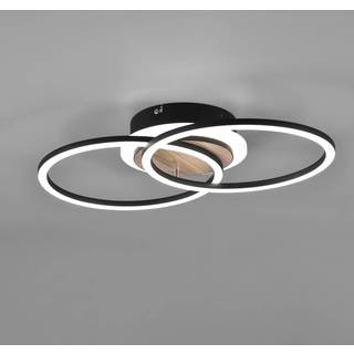 Giro LED-loftlampe rund fjernbetjening 3 lyskilder
