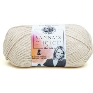 Lion Brand Vanna's Choice 860-099H Linen Indhold:100% akryl Vægt/Indhold:100 g = 170 meter Anbefalede pinde:5.50 mm Strikkefasthed:10 x10 cm = 16 m x 22 p Vask:Maskinvask max 40°C.