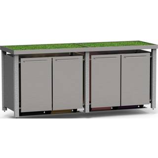 Allux Afstandstykker sort 4 stk. 20x12,5x6,3mm - F59865