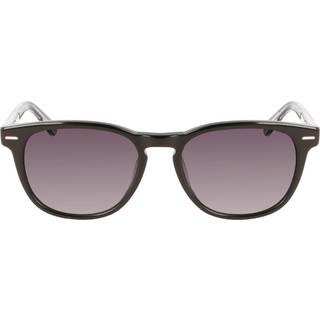 Calvin Klein Unisex CK22515S 001 Solbriller Acetat Sort Grå Rund Normal Skygge