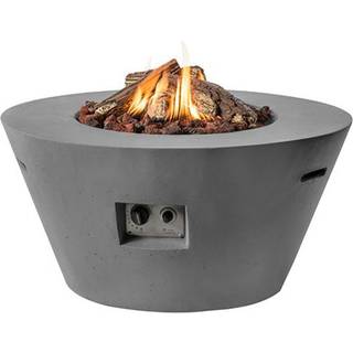 Happy Cocooning Feuertisch Cone grau 960 x 460 mm