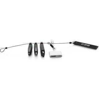 C2G Adptr Ring DP mDP USB-C Lghtng