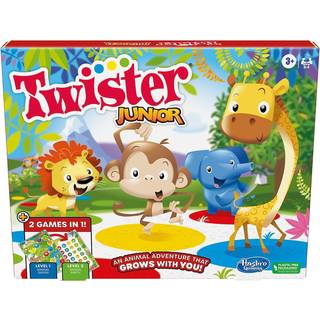 Twister Junior 2i1 dyreeventyr - selskabsspil
