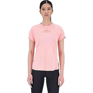 New Balance Impact T-shirt Dame - Str. L, Let, Hurtigtørrende & Bæredygtig