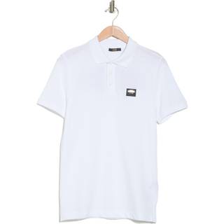 Cavalli Class White Cotton Men Polo