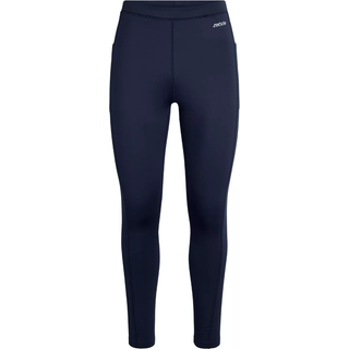 Zebdia Lange Tights Str. S Blå Herre - Komfortable og åndbare løbetights til træning