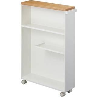 Yamazaki Vogn til badeværelset - Hvid - 13cm x 47,5cm x 68cm - Gro