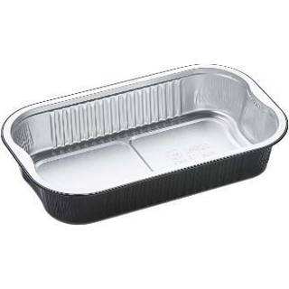 Alubakke Sort 940 ml 234x138x43 mm, 640 stk Ready2Cook