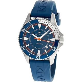 Hamilton Khaki Special Edition Syroco Scuba Automatic Blue Dial Blue Silicone Strap Men's Watch H82385340