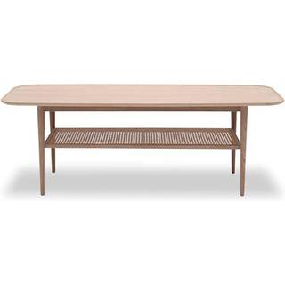 Haslev Athene Sofabord 60x150 Cm etræ / Rotting - Sofabord Eg Hvidolieret eg - ATHE-01-EGOH