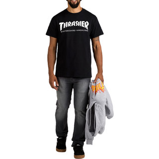 Thrasher Skate Magazine T-Shirt Sort