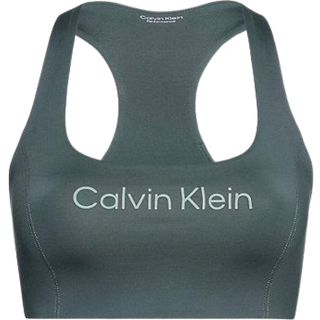 Calvin Klein Sport Medium Support Sports Bra - Grey - Medium