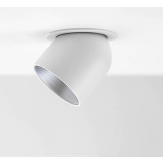 SLC Cup LED-indbygningsdownlight hvid/sølv 3.000 K