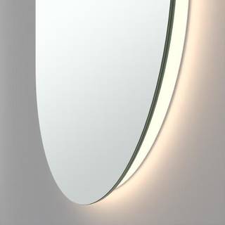 Loevschall spejl blokhus 50x100cm med backlight