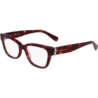 LONGCHAMP Kvinde LO2713 640 Optiske stel Acetat Havana Firkantet Normal Normal