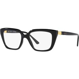 VOGUE EYEWEAR Kvinde VO5477B W44 Optiske stel Injiceret Sort Transparent Firkantet Normal
