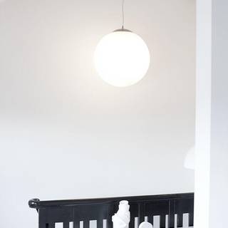 Skandinavisk hængende lampe opalglas 50cm - Kugle 50