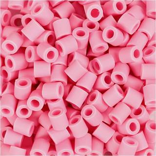 NABBI BioBeads Rørperler, Rosa, 5x5 mm, 1000 stk.