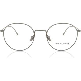 Giorgio Armani Mand AR5095 3010 Optiske stel Metal Grå Transparent Rund Normal