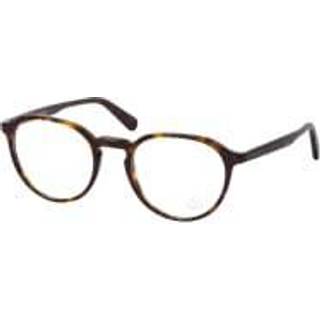 Moncler Unisex ML5144 052 Optiske stel Outlet Havana Rund Normal