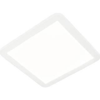 Loftslampe hvid 30 cm inkl. LED 3-trins dæmpbar IP44 - Steve