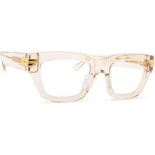 Bottega Veneta BV1190O 004 50 Briller Kvinder Brun - Transparent Beige - 50mm