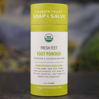 Fresh Feet Foot Powder: modvirker sure fødder, irritation, holder fødderne tørre