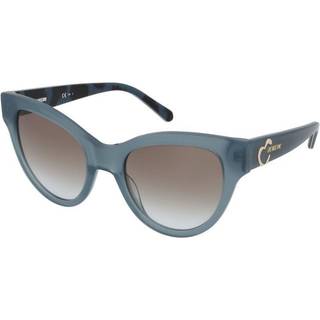 Moschino Love MOL053/S GF5/BC 50 Solbriller Kvinder Brun - Transparent Blue - 50mm