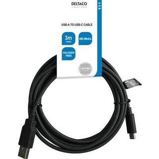 Deltaco usb 2.0-kabel