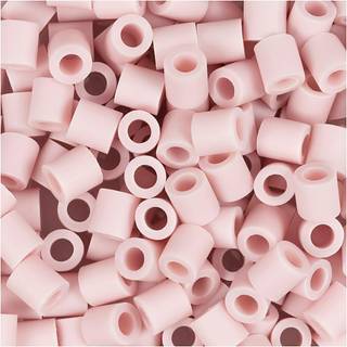 NABBI Biobeads rørperler - 1000 stk - Pastel Lyserød